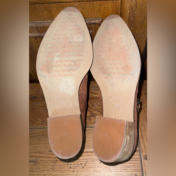 Zodiac Women’s Brown Leather Margot Suede Ankle Booties! Size 9.5M. - Picture 6 of 16